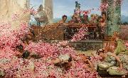 Alma-Tadema, Sir Lawrence, The Roses of Heliogabalus (mk23)